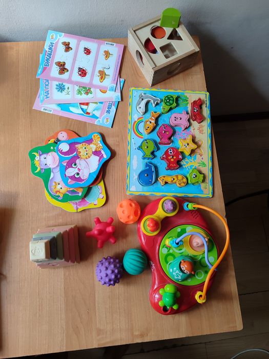 Развивающие детские игрушки 1-2 года