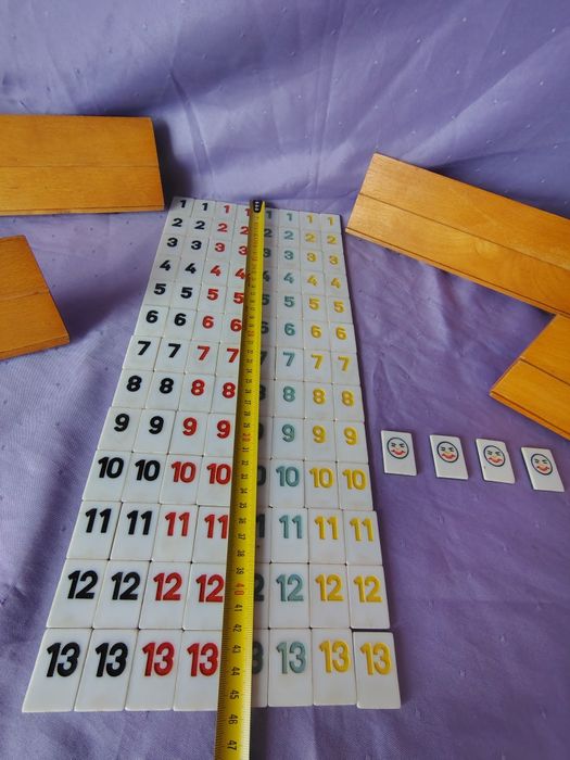 Joc remi vechi din lemn