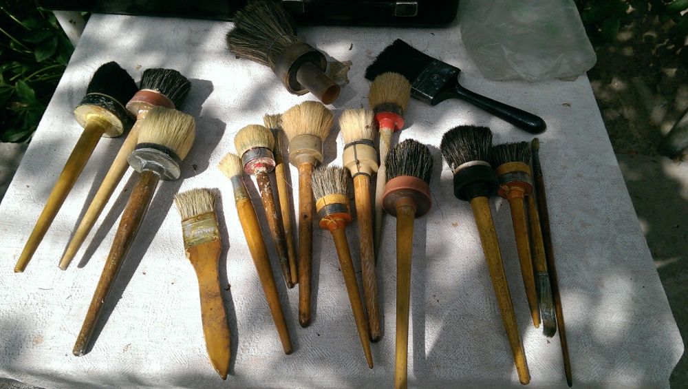 Щетки,кисточки малярные ссср.Новые.Натуральная щетина.