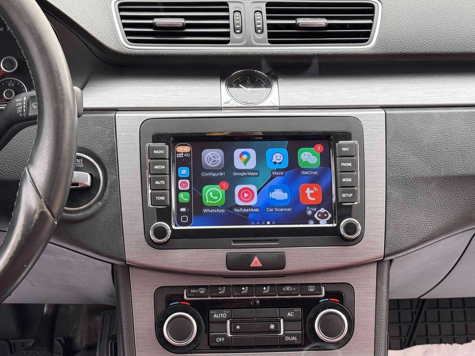 4GB Carplay VW Tiguan Touran T5 Polo Seat Leon Skoda Fabia 2 Navigatie