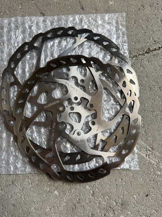 discuri frână Shimano XT , slx și Magura – aproape noi (≈100 km) 160, 180, 203