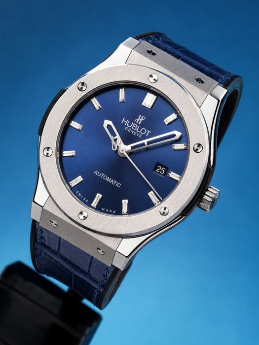 Hublot Classic  Blue Automatic.