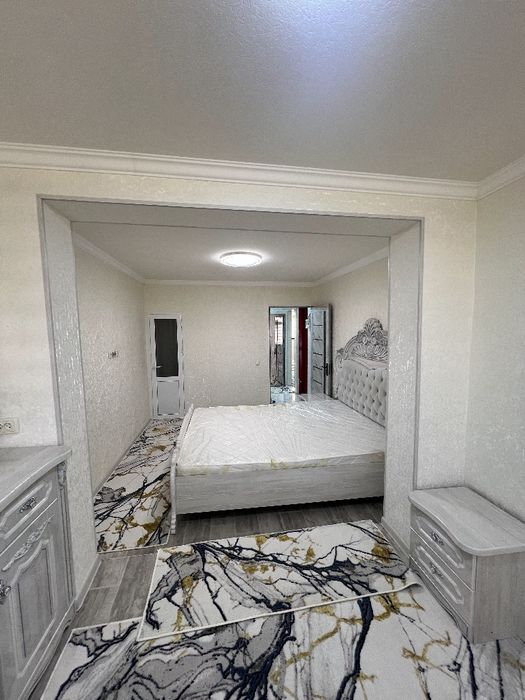 Микрорайон Мархабода 2 хоналик квартира сотилади 4/4 этаж.100% Ипотека