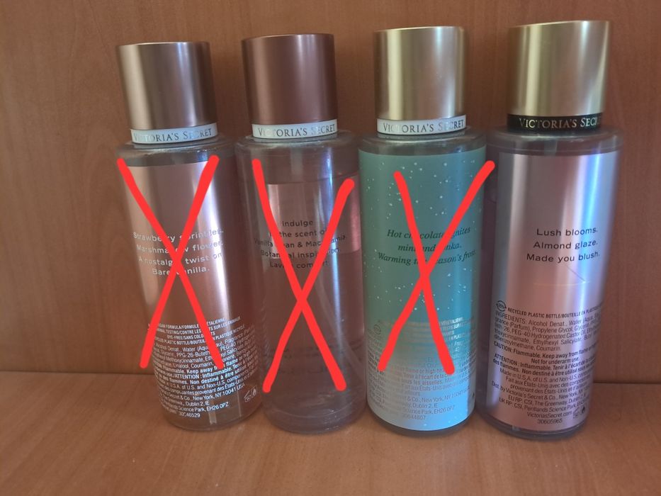 Victoria's secret body mist /спрей за тяло/ Velvet petals