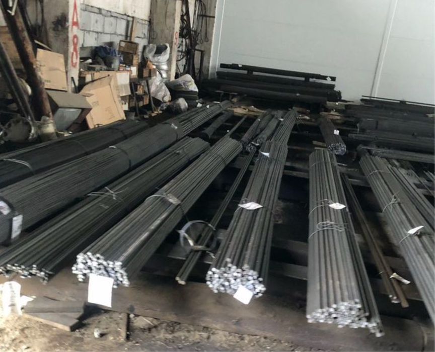 Трубы круглые, профильные, круги стальные, арматура!