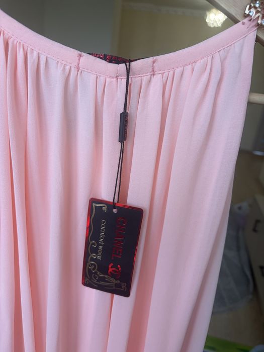 Вечернее нежное платье