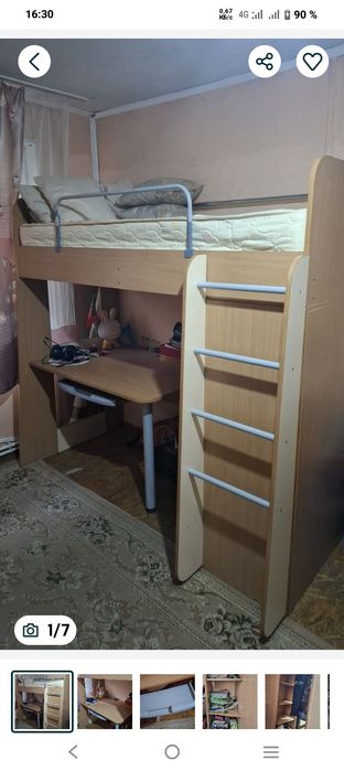 Продам кровать чердак