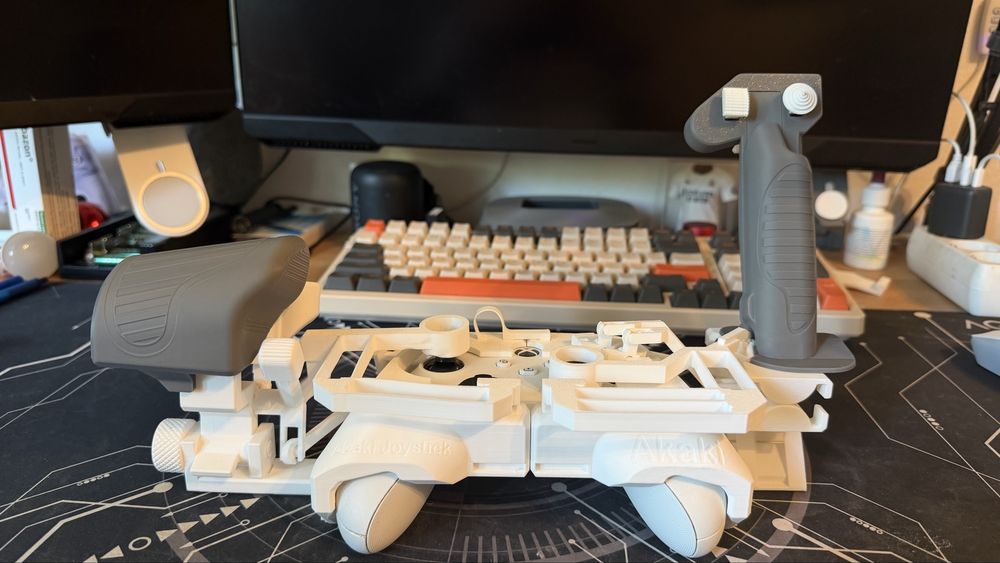 Adaptor HOTAS (Flight Stick) pentru Controller Xbox - Printat 3D