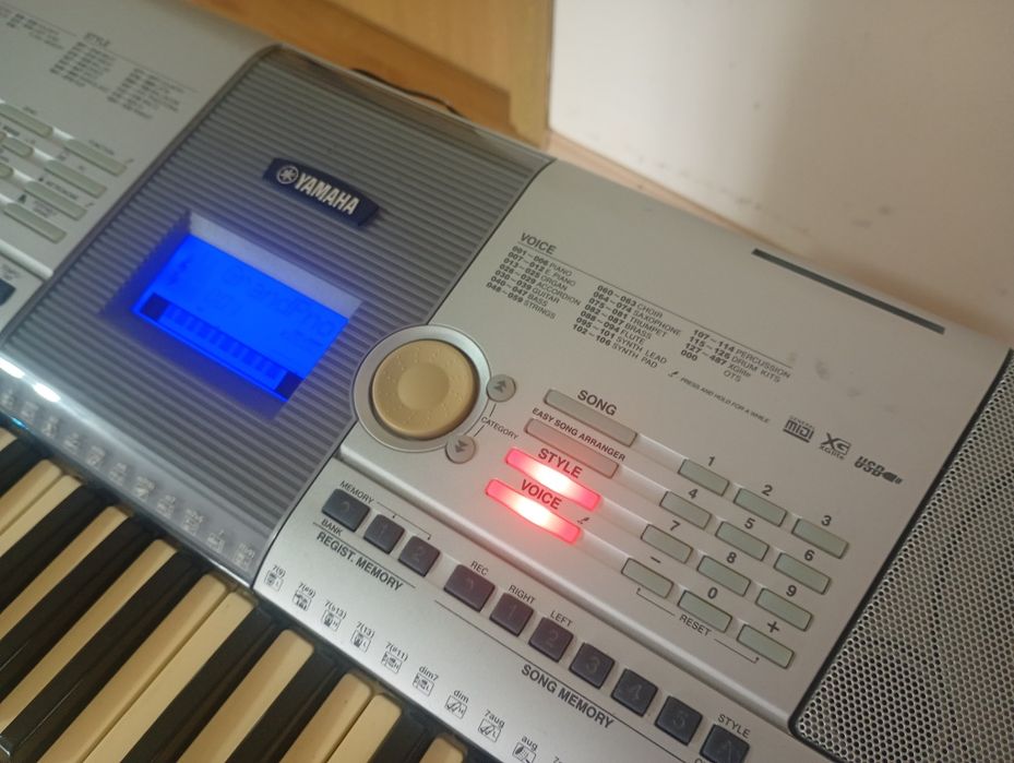Yamaha PSR-295 USB pian digital orga