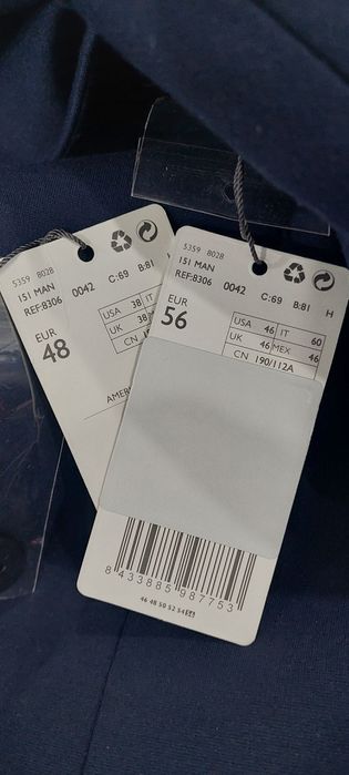 sacou de barbati 48, 56 Mango
