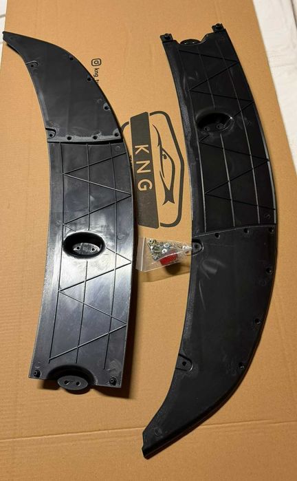 бмв ф10 ф11 преден лип спойлер м тех / bmw f10 f11 lip spoiler / нож