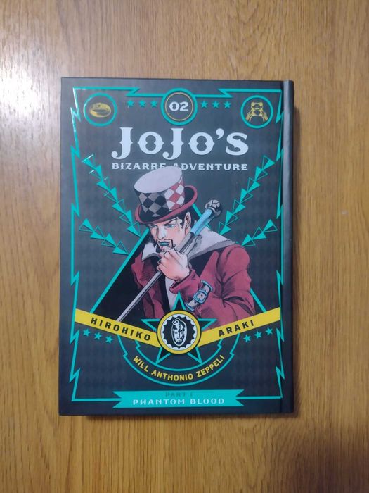 Manga Jojo's Bizarre Adventure Part 1, Vol 1-3. Part 2, Vol 1