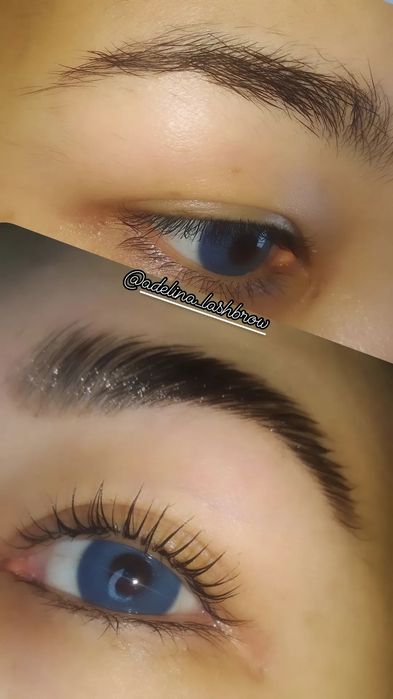 Ламинирование ресниц и бровей