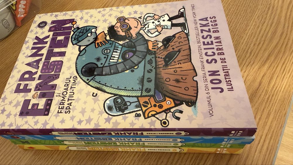 Frank Einstein – Set 4 volume (2, 4, 5, 6)