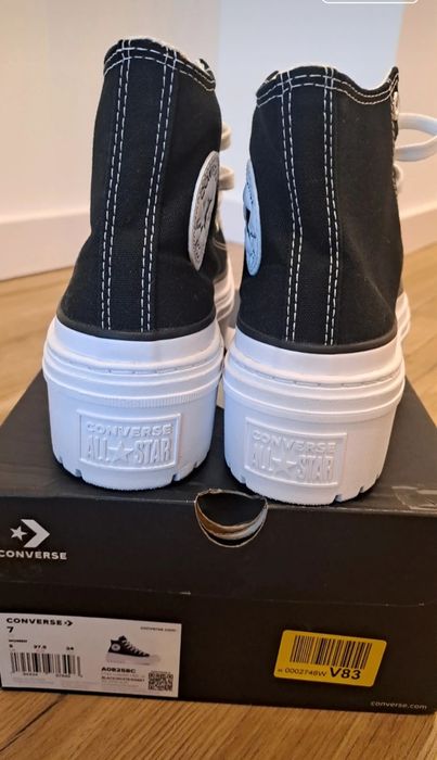 Adidasi Converse platforma marimea 37.5