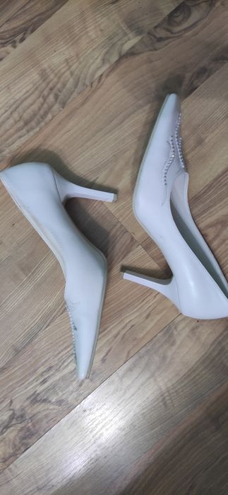 Туфли свадебные белые