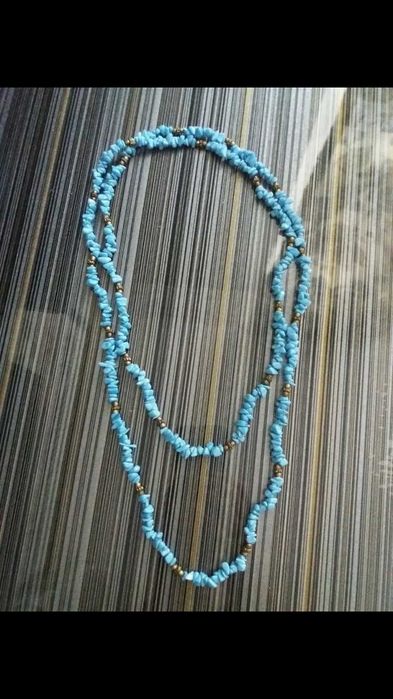Ожерелье бирюза / бусы на подарок