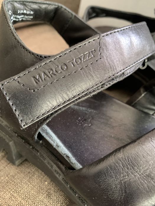 Сандалии кожаные Marco Tozzi оригинал