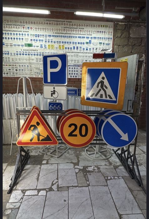 Дорожные знаки всех видов
