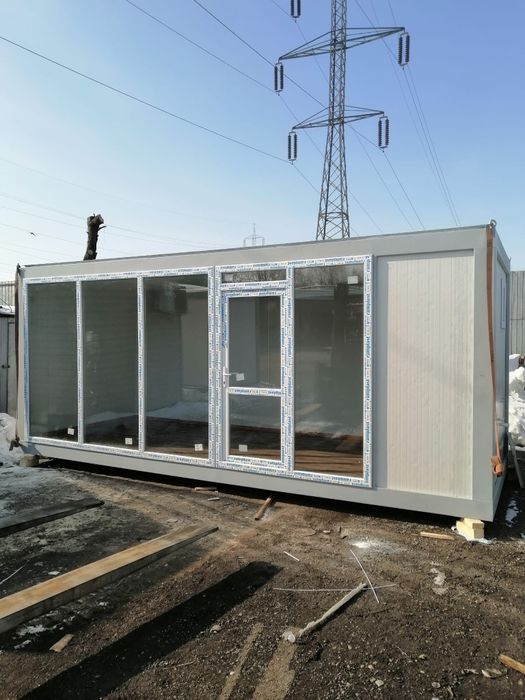 Container birou containere vitrina santier vestiar fast-food paza