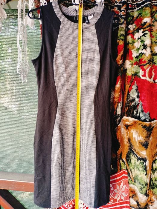 Rochie scurtă damă Divided – fără mâneci, mărimea EUR 38 (M)