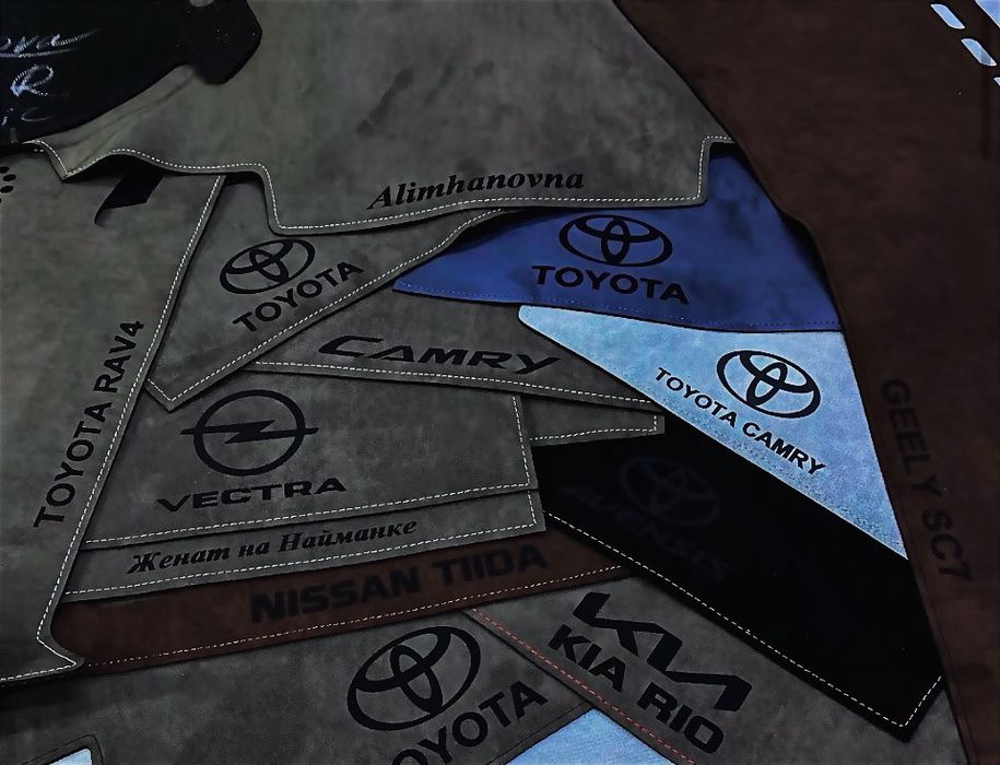 Накидки, коврики на панель приборов . !!АЛЬКАНТАРА!!