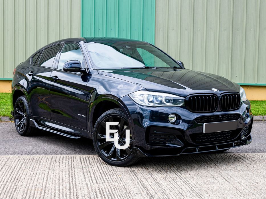 Lip Buza Prelungire bara fata X6 F16 X5 F15 BMW Negru lucios