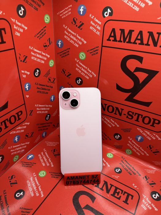 Iphone 15 94% Baterie Amanet SZ Non Stop