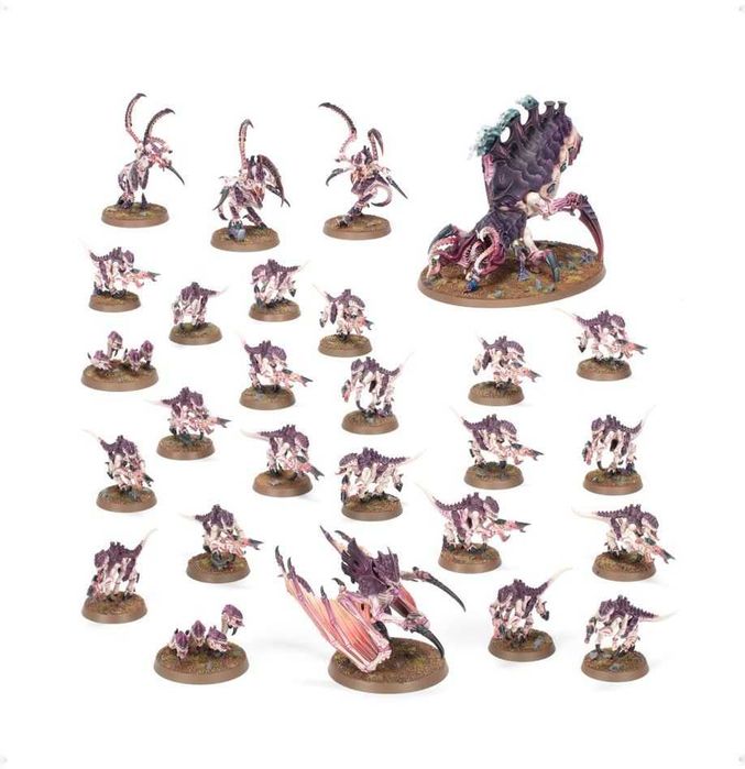 Warhammer 40K Tyranids - 10th edition Starter Set Box - on sprue
