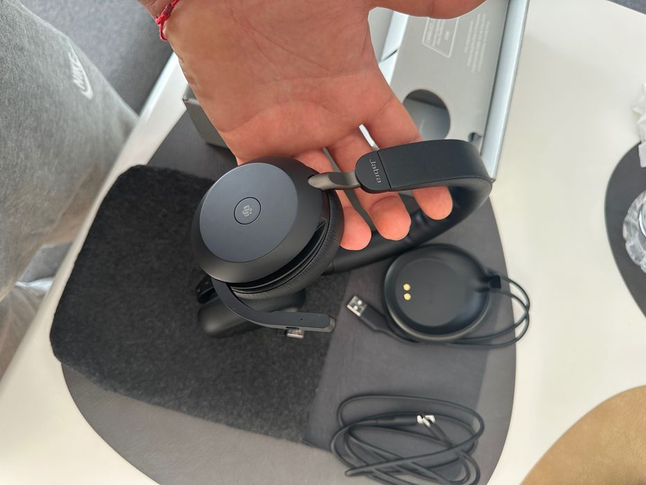 Слушалки jabra evolve2 75 с докинг станция