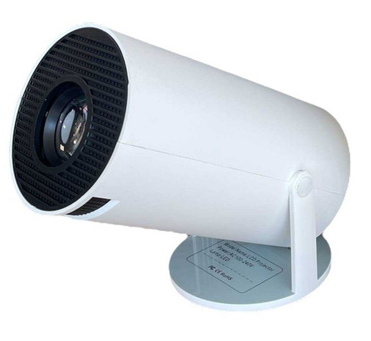 Смарт видео проектор, преносим, Android 11.0, Wi-fi, 1GB RAM, 8GB 4K