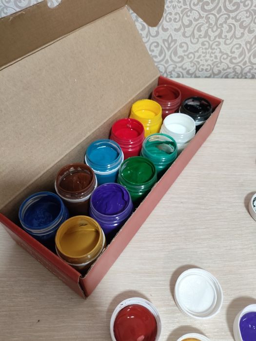 Гуашь 12цв худ 40мл