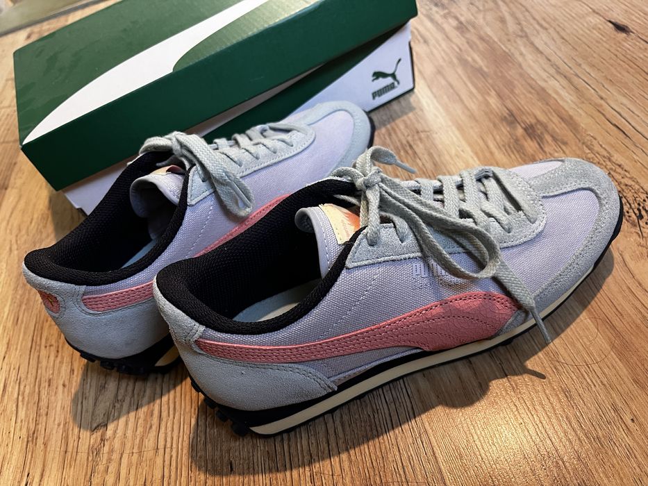 Като нови Маратонки Puma 38 размер естествена кожа в приятни цветове