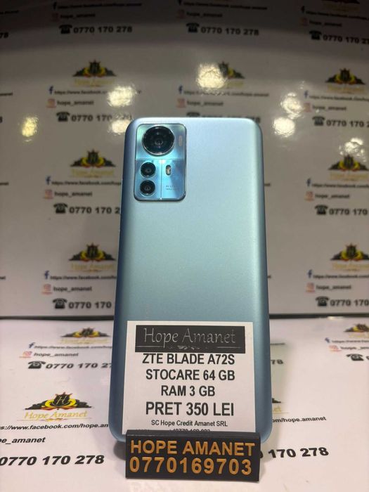 Hope Amanet p 13 ZTE Blade A73S