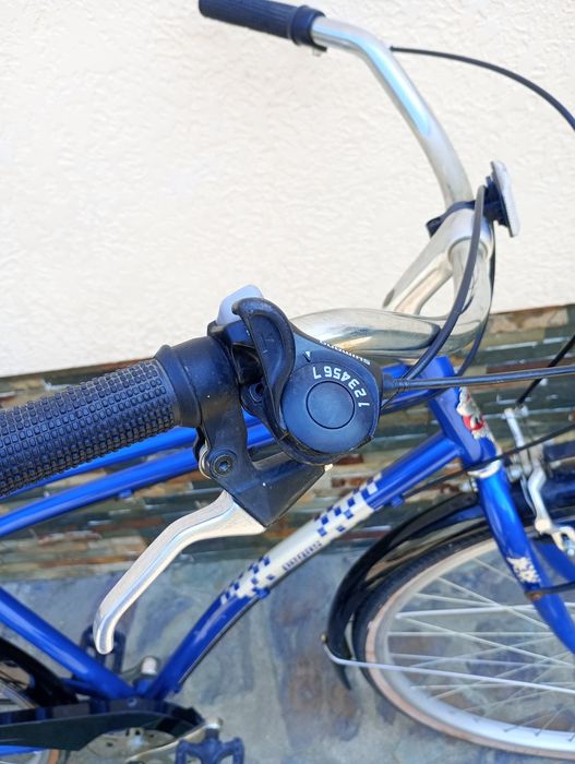 Bicicletă Pegas Popular 7S Albastru