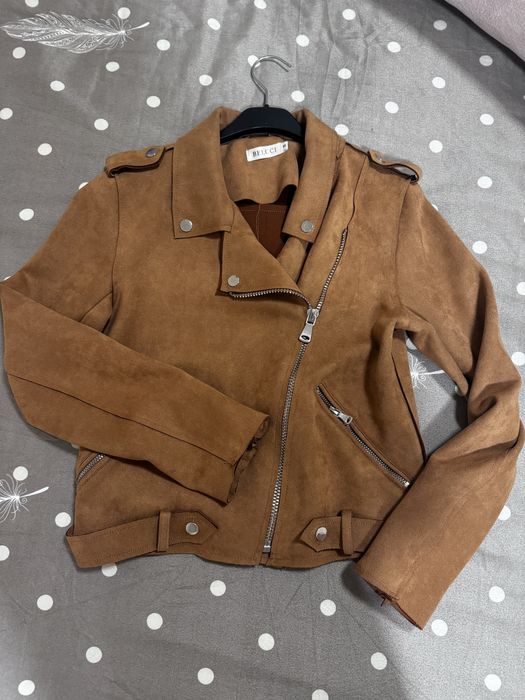 Кафяво тънко яке