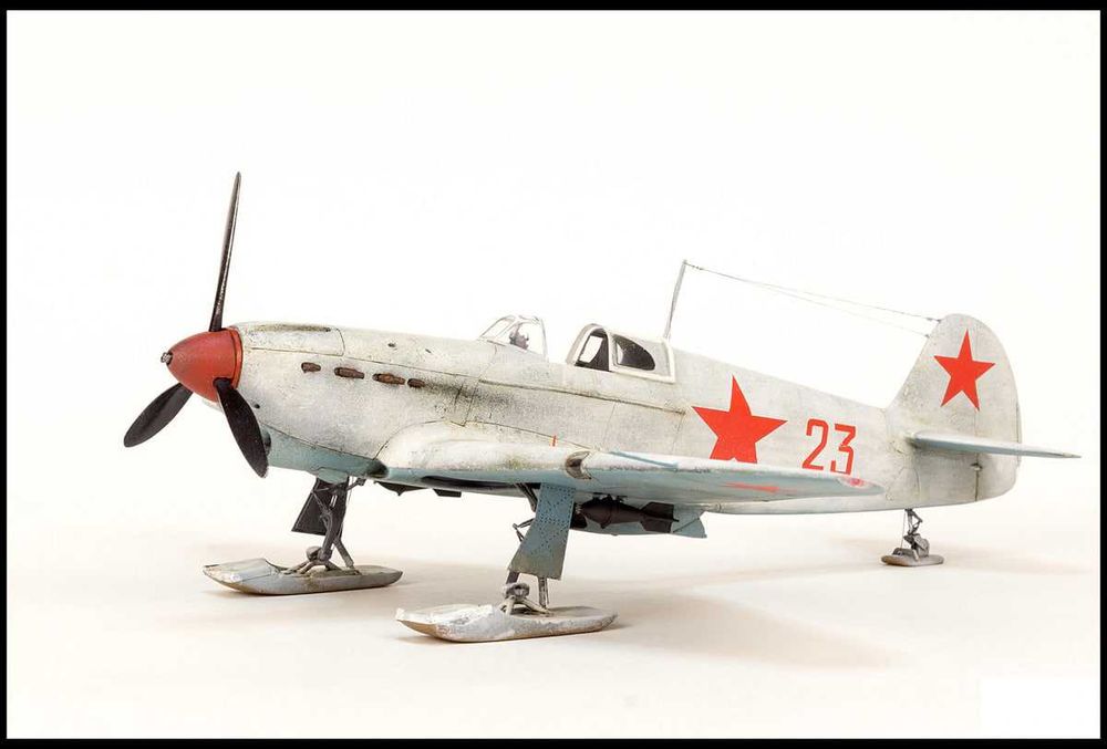 Сборная модель самолета Як-1 (1/48 Modelsvit)
