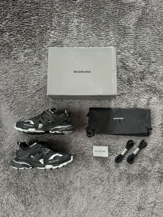 Balenciaga Track Black Silver