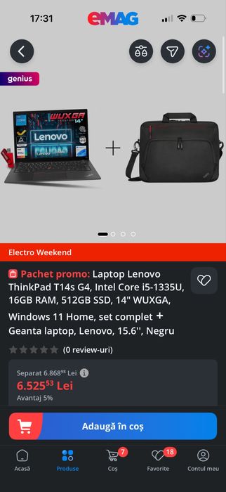 Laptop Acer Swift go 14