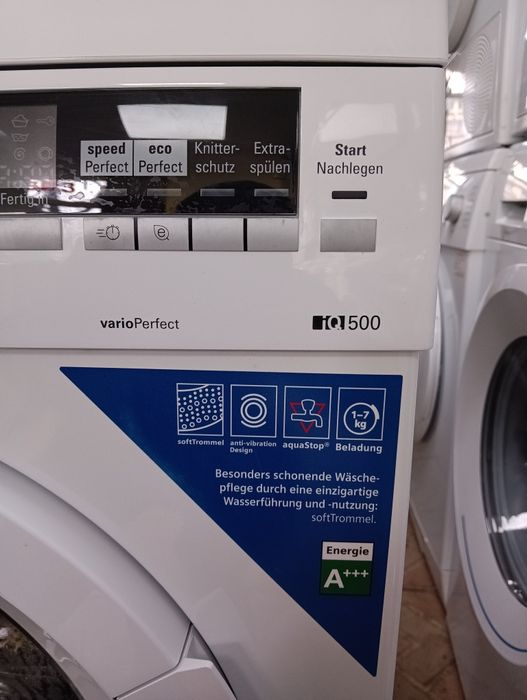 Като нова пералня Сименс Siemens IQ500 A+++ 7кг 2 години гаранция!
