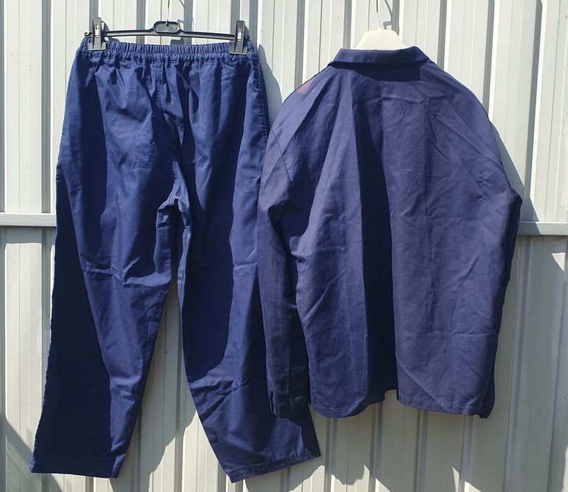 Costum salopeta albastru XL