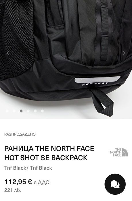 Nort Face раница HOT SHOT