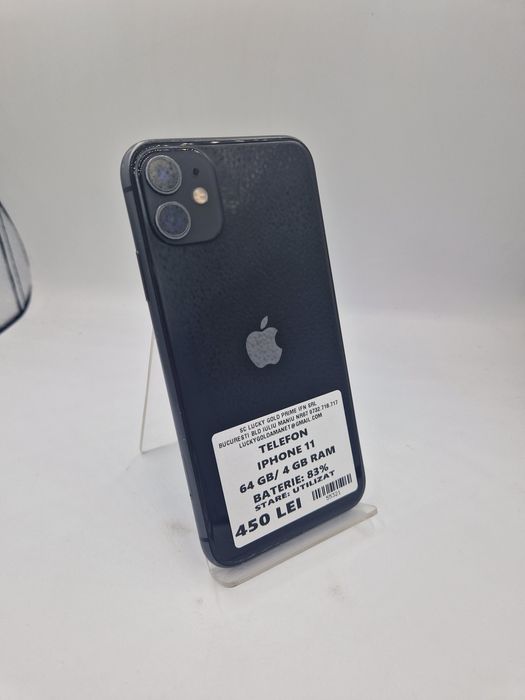 IPHONE 11 64 GB / 83% BATERIE GARANTIE ! #55321
