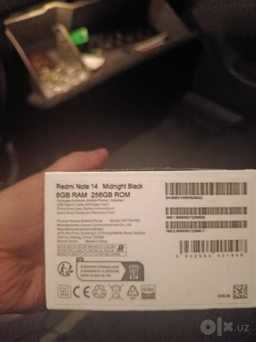 Redmi note 14 8ga 256