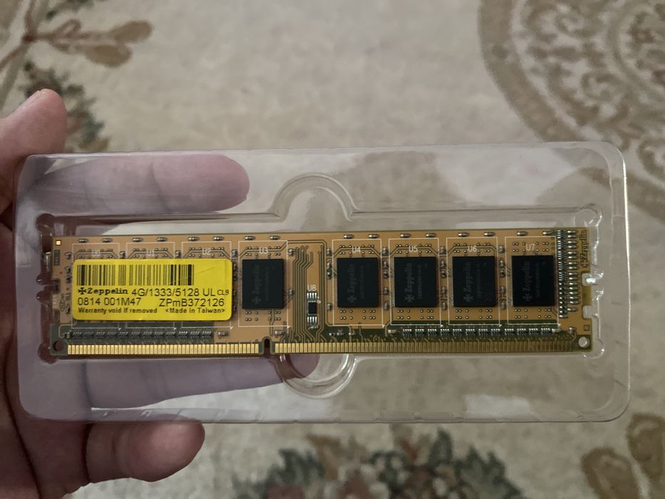 Озу ddr3 4gb почти новая