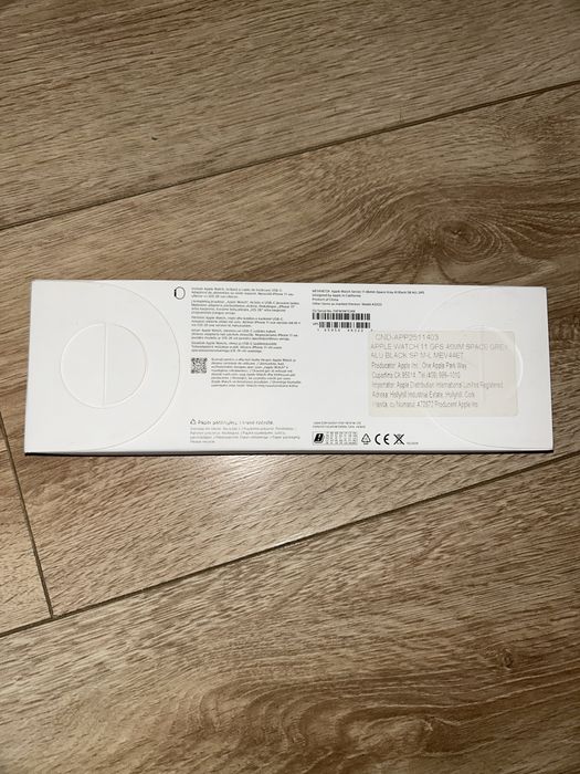 Apple Watch 11 46 mm Space Black Sigilat