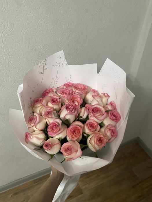 Розы 25 штук , свежие