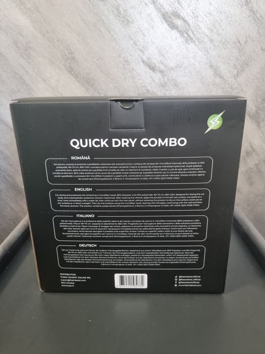 Pachet Ediție Limitată Flash Detail | Hydrocoat + Prosop 850 GSM + Odorizant + Breloc