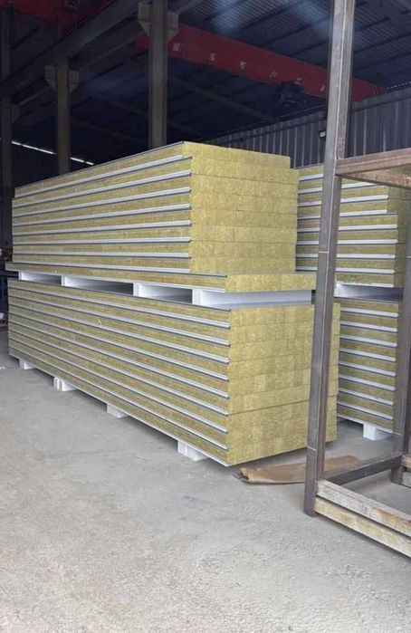 Сендвич панели для ангаров, цехов, складов