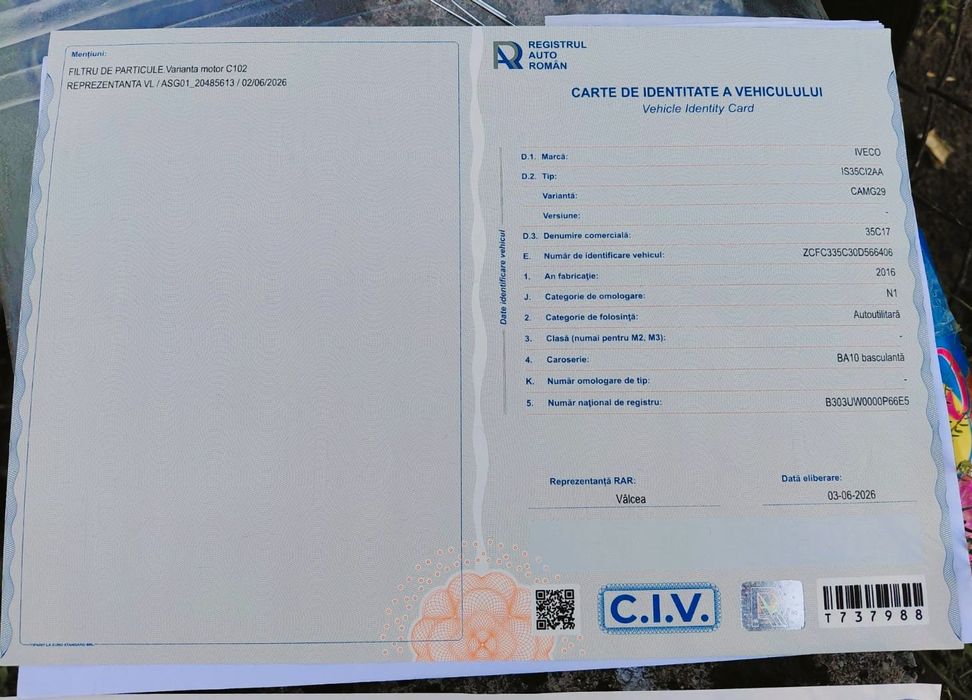 Iveco daily Basculabil 35c17